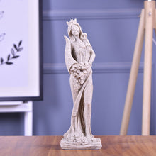 Load image into Gallery viewer, Abstract Fortune Goddess Statues Sculpture Ornament Handmade Sandstone Wedding Decor Gift  for Craft Sculpture Living Room